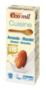 Migdałowa alternatywa dla śmietany BIO 200 ml ECOMIL