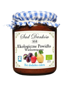POWIDŁO WIELOOWOCOWE B/C BIO 270 g - SAD DANKÓW