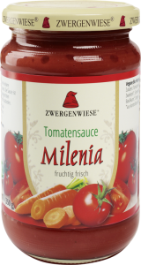 SOS POMIDOROWY MILENIA BEZGLUTENOWY BIO 350 g - ZWERGENWIESE
