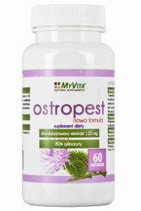 Ostropest stand. 125mg 80% sylimaryny 60kap MYVITA