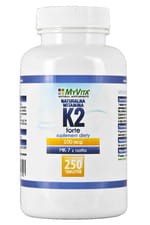 Naturalna witamina K2 MK-7  100mcg 250 tabletek MYVITA