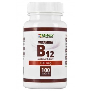 Witamina B12 100mcg 100 tabl MYVITA