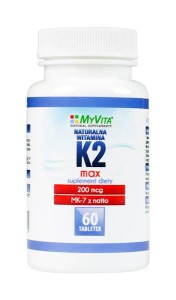 Witamina K2 MAX MK-7 z natto 60tab MYVITA
