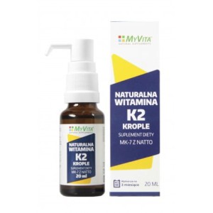 Witamina K2 naturalna krople 20ml MYVITA