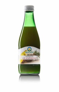 SOK ANANASOWY BIO 300 ml - BIO FOOD