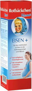 NAPÓJ Z ŻELAZEM DLA KOBIET W CIĄŻY I KARMIĄCYCH 450 ml - ROTBACKCHEN