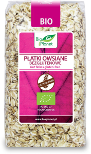 PŁATKI OWSIANE BEZGLUTENOWE BIO 300 g - BIO PLANET