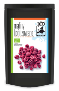 MALINY LIOFILIZOWANE BIO 30 g - BIO EUROPA