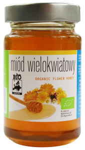 MIÓD WIELOKWIATOWY BIO 300 g - BIO EUROPA