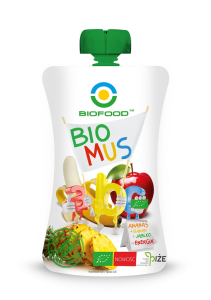 MUS ANANASOWO - BANANOWO - JABŁKOWY BIO 90 g - BIO FOOD
