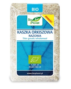 KASZKA ORKISZOWA RAZOWA BIO 400 g - BIO PLANET