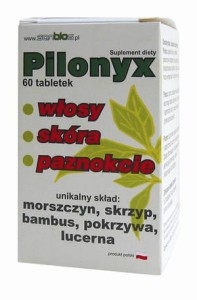 Pilonyx - włosy, skóra, paznokcie (60 tabletek) SANBIOS