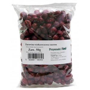 Żurawina cała bez cukru 50g - Viands