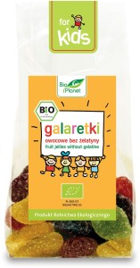 GALARETKI OWOCOWE BEZ ŻELATYNY BIO 100 g - BIO PLANET