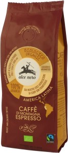KAWA 100% ARABICA ESPRESSO FAIR TRADE BIO 250 g - ALCE NERO