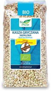 KASZA GRYCZANA NIEPALONA BEZGLUTENOWA BIO 500 g - BIO PLANET