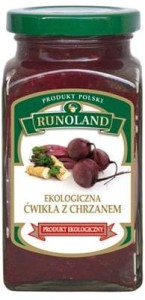 ĆWIKŁA Z CHRZANEM BIO 300 g - RUNOLAND