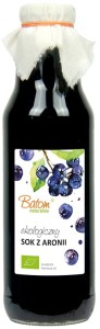 SOK ARONIOWY BIO 750 ml - BATOM