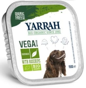 (DLA PSA) KARMA - VEGE Z OWOCAMI DZIKIEJ RÓŻY BIO 150 g - YARRAH