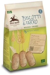 CIASTKA ORKISZOWE Z WITAMINĄ B1 DLA DZIECI BIO 250 g - ALCE NERO