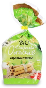 CIASTECZKA OWSIANE CYNAMONOWE BEZ DODATKU CUKRÓW BIO 150 g - BIO ANIA