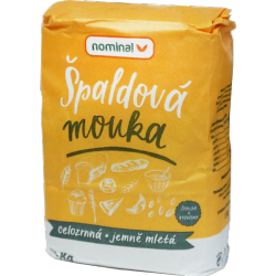 Mąka ORKISZOWA pełnoziarnista drobna 1kg NOMINAL
