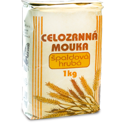 Mąka ORKISZOWA pełnoziarnista gruba 1kg NATURAL