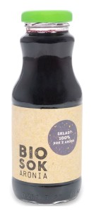 SOK Z ARONII BIO 250 ml - OWOCOWE SMAKI