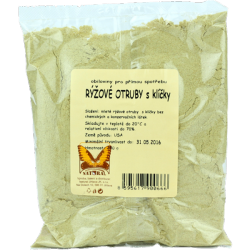 Otręby ryżowe z zarodkami 250g NATURAL