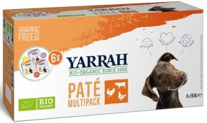 (DLA PSA DOROSŁEGO) MULTIPACK PASZTET BIO (6 x 150 g) 900 g - YARRAH