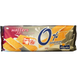 Wafelki nadziewane bez dodatku cukru 160g