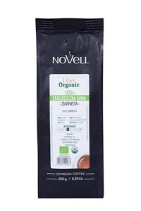 Kawa ziarnista I love Organic BIO 250 g CAFES NOVELL