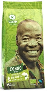 KAWA MIELONA ARABICA Z OKOLIC JEZIORA KIVU FAIR TADE BIO 250 g - OXFAM