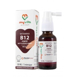 Witamina B12 Metylokobalamina krople 30 ml MYVITA