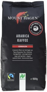 KAWA MIELONA ARABICA FAIR TRADE BIO 500 g - MOUNT HAGEN