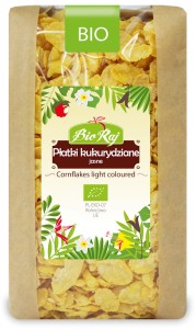 PŁATKI KUKURYDZIANE JASNE BIO 200 g - BIO RAJ