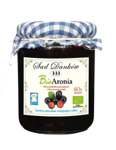 ARONIA 80% BIO 260 g - SAD DANKÓW