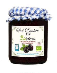 JEŻYNA 80% BIO 260 g - SAD DANKÓW