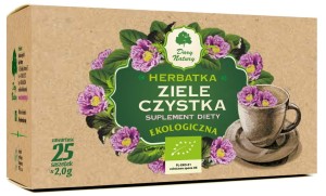 HERBATKA ZIELE CZYSTKA BIO (25 x 2 g) - DARY NATURY