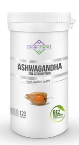 ASHWAGANDHA EKSTRAKT 500 mg 120 KAPSUŁEK - SOUL FARM