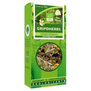 HERBATKA GRIPOHERBS BIO 50 g - DARY NATURY