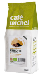 KAWA ZIARNISTA ARABICA SIDAMO ETIOPIA FAIR TRADE BIO 500 g - CAFE MICHEL