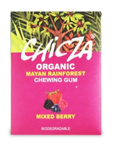 GUMA DO ŻUCIA O SMAKU OWOCÓW JAGODOWYCH BIO 30 g - CHICZA