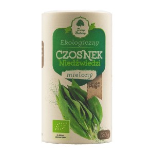 CZOSNEK NIEDŹWIEDZI MIELONY BIO 120 g - DARY NATURY
