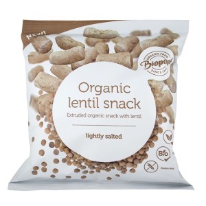CHRUPKI Z SOCZEWICY DELIKATNIE SOLONE BIO 60 g - BIOPONT