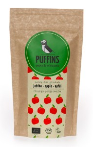 JABŁKO SUSZONE BIO 40 g - PUFFINS