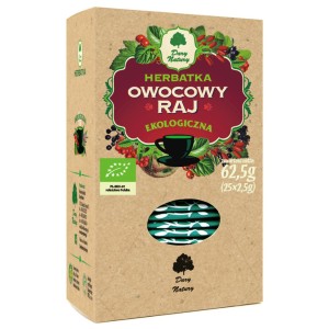 HERBATKA OWOCOWY RAJ BIO (25 x 2,5 g) - DARY NATURY