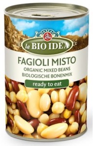 FASOLA MIX (PUSZKA) BIO 400 g (240 g) - LA BIO IDEA