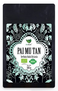 HERBATA BIAŁA PAI MU TAN BIO 100 g - ECOBLIK