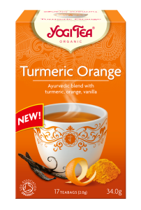 HERBATKA KURKUMA POMARAŃCZA BIO (17 x 2 g) 34 g - YOGI TEA